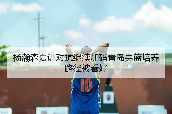 杨瀚森夏训对抗继续加码青岛男篮培养路径被看好